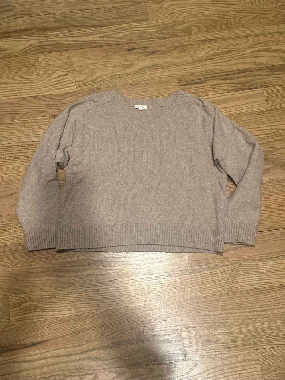 Zsupply Classic Crewneck V-neck Sweater
